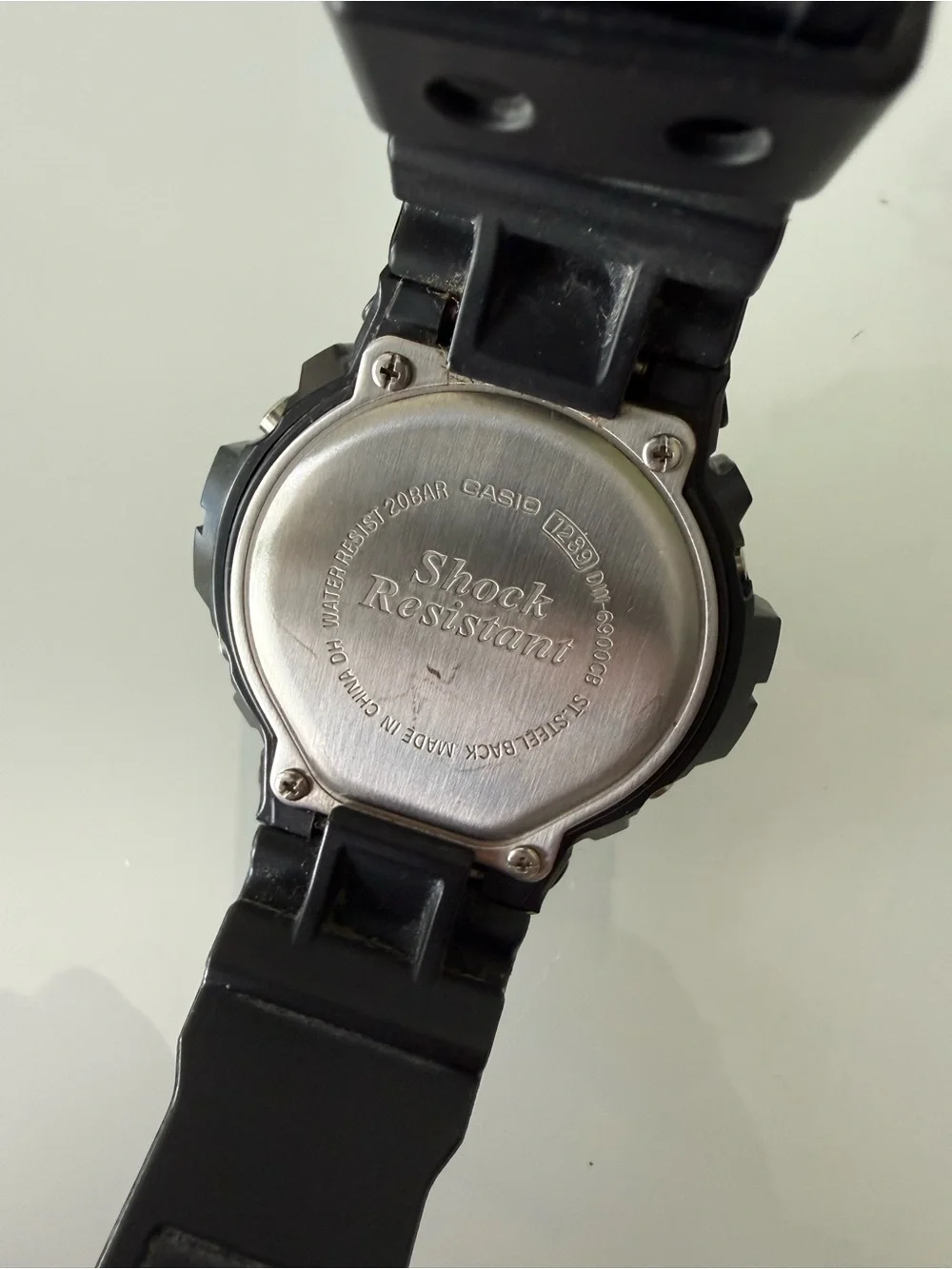 Casio Black and Gold Digital Sport Watch